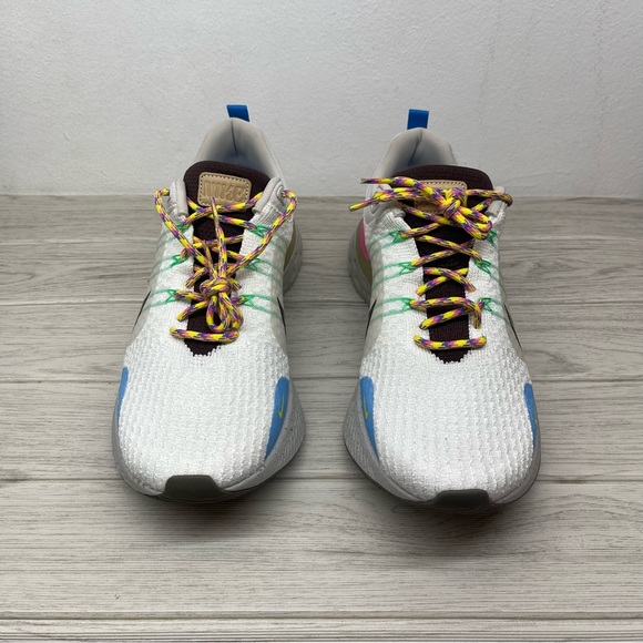 Nike React Infinity Run Flyknit 3 Men's Size 12 White Running Shoes FJ7068-120 - Picture 2 of 9